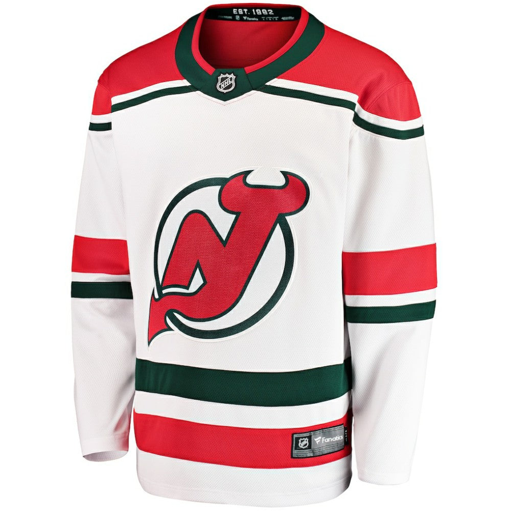 New Jersey Devils Fanatics Alternate Breakaway Jersey - White - NHL