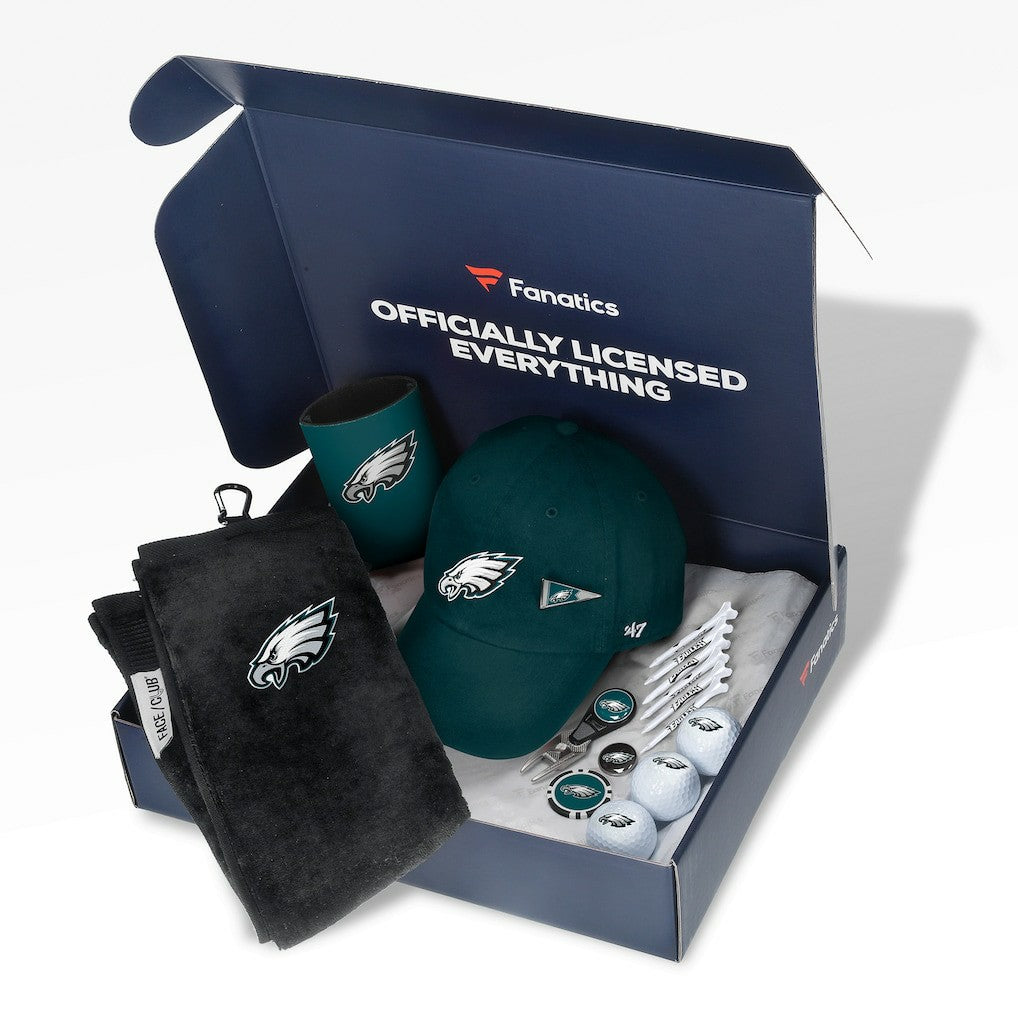 Philadelphia Eagles Pack Golf-Themed Gift Box $105+ Value | Fanatics