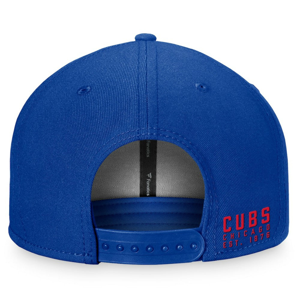 Chicago Cubs Fanatics Fundamental Shadow Snapback Hat - MLB