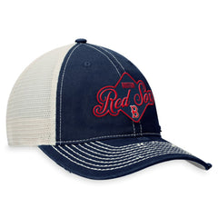 Boston Red Sox Fanatics Heritage Trucker Snapback Hat - MLB