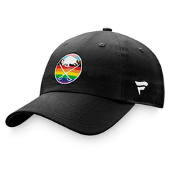 Buffalo Sabres Fanatics Team Logo Pride Adjustable Hat - Black - NHL