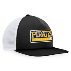 Pittsburgh Pirates Majestic Foam Trucker Snapback Hat - MLB