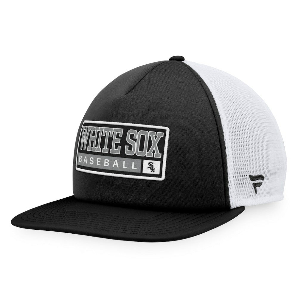 Chicago White Sox Majestic Foam Trucker Snapback Hat - MLB