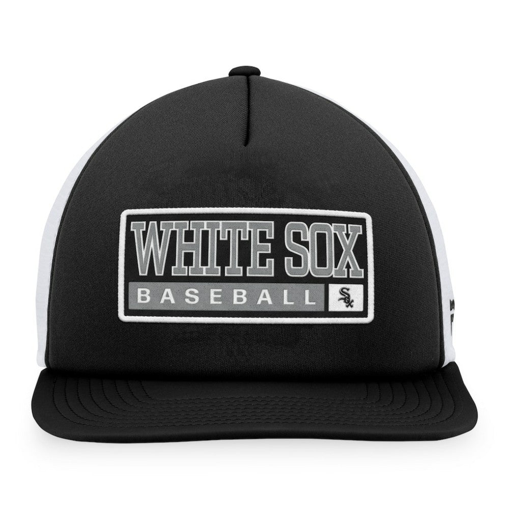Chicago White Sox Majestic Foam Trucker Snapback Hat - MLB