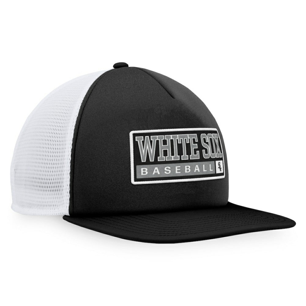 Chicago White Sox Majestic Foam Trucker Snapback Hat - MLB