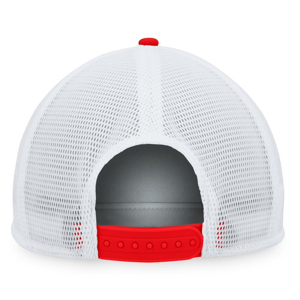 Los Angeles Angels Majestic Foam Trucker Snapback Hat - MLB
