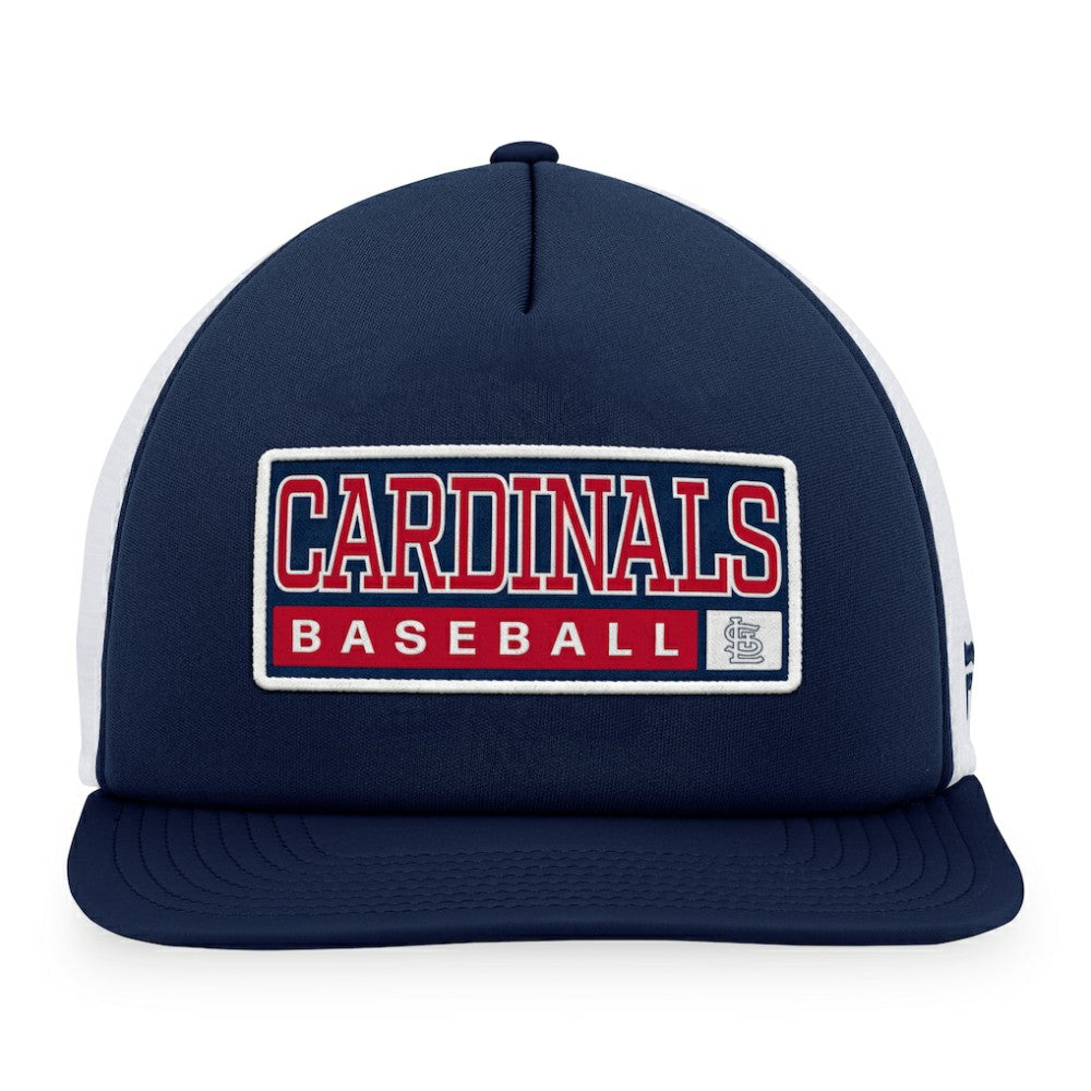 St. Louis Cardinals Majestic Foam Trucker Snapback Hat - MLB