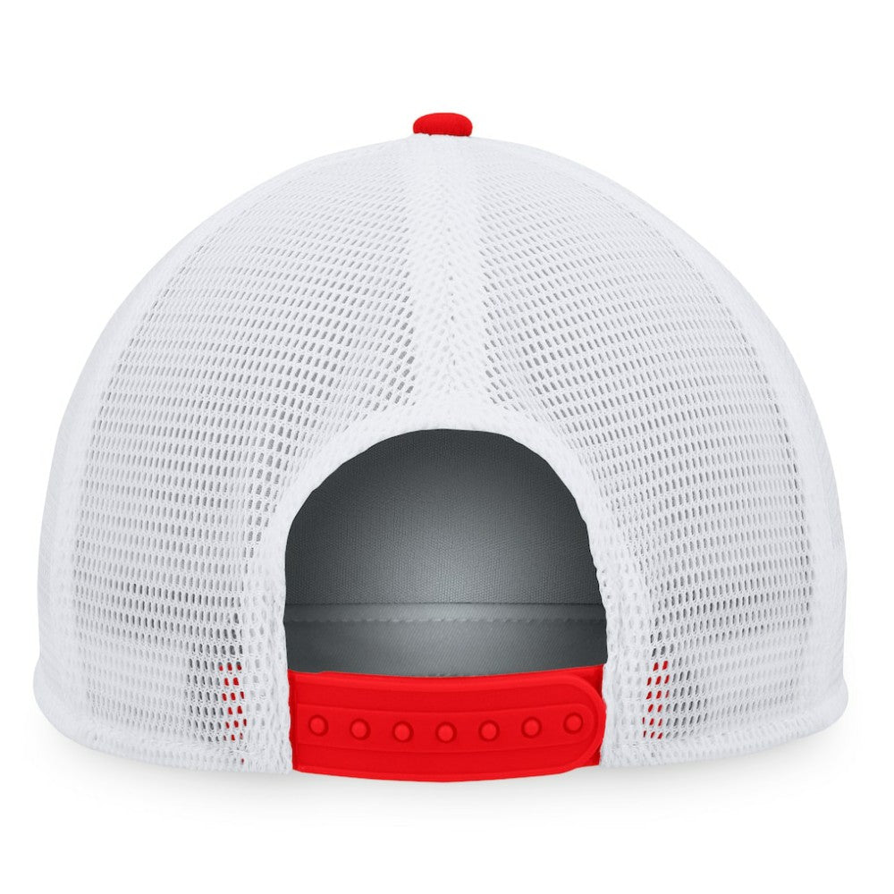 Washington Nationals Majestic Foam Trucker Snapback Hat - MLB
