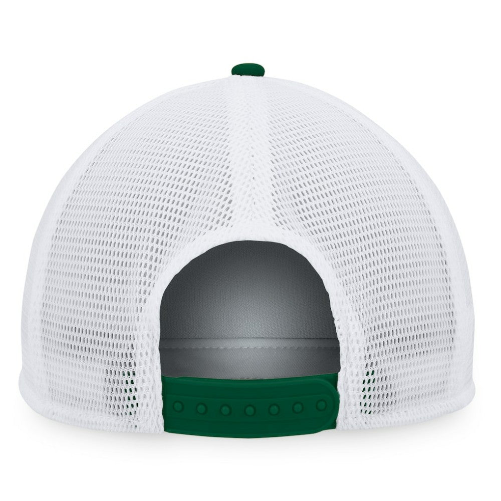 Athletics Majestic Foam Trucker Snapback Hat - MLB