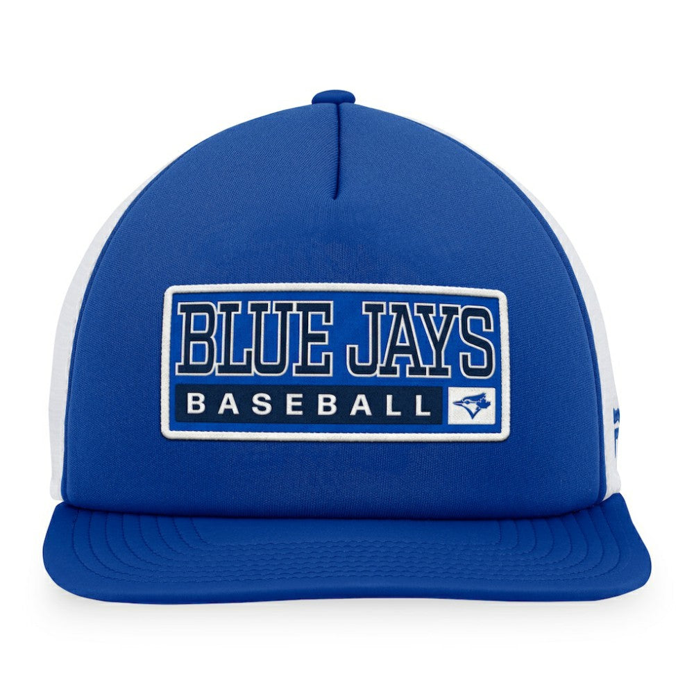Toronto Blue Jays Majestic Foam Trucker Snapback Hat - MLB