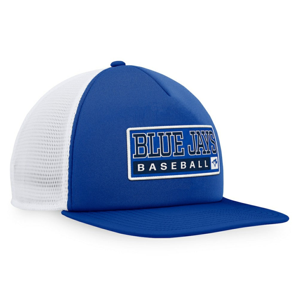 Toronto Blue Jays Majestic Foam Trucker Snapback Hat - MLB