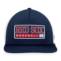 Boston Red Sox Majestic Foam Trucker Snapback Hat - MLB