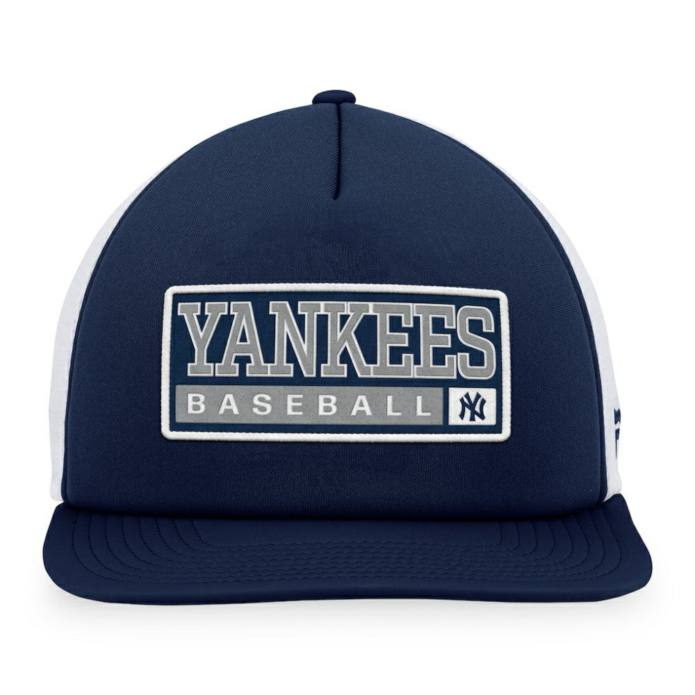 New York Yankees Majestic Foam Trucker Snapback Hat - MLB