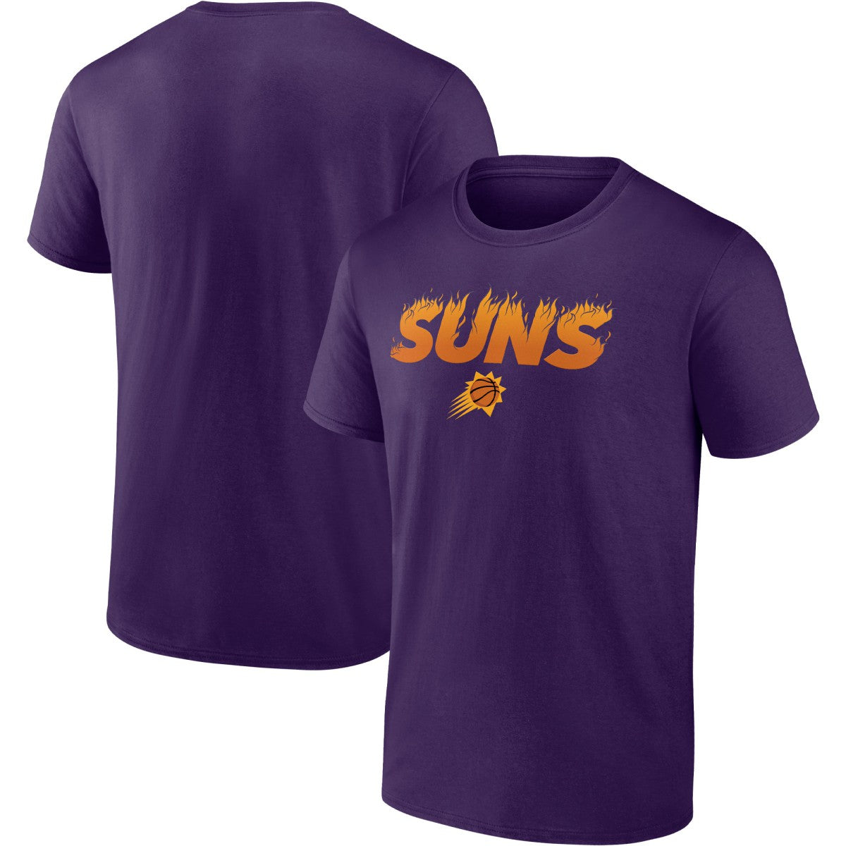 Phoenix Suns On Fire Hometown Collection T-Shirt Purple - NBA