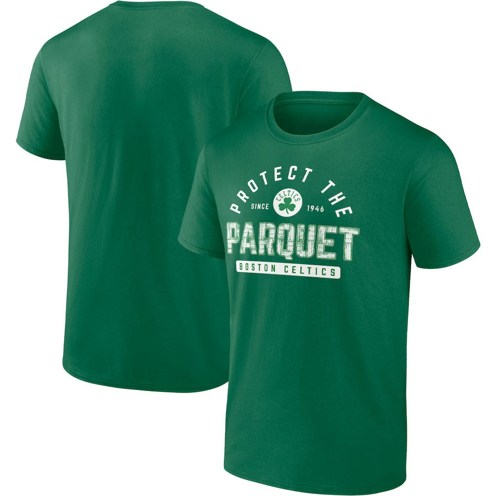Boston Celtics Protect The Parquet Hometown Collection T-Shirt Kelly Green - NBA