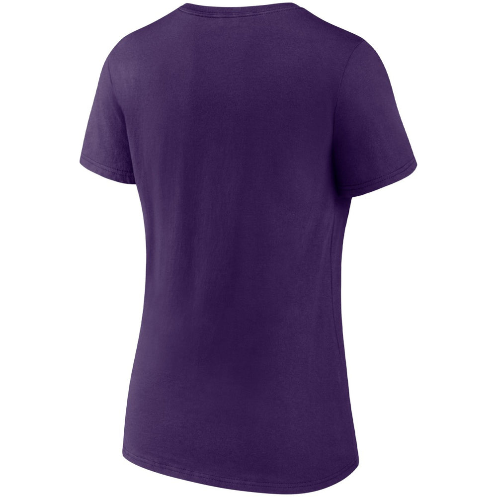 Phoenix Suns Women's Hometown Collection On Fire V-Neck T-Shirt Purple - NBA