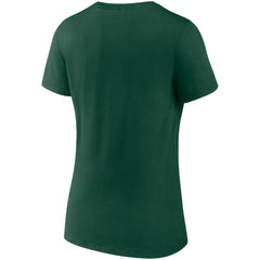 Milwaukee Bucks Women's Hometown Collection Brew City V-Neck T-Shirt Hunter Green - NBA