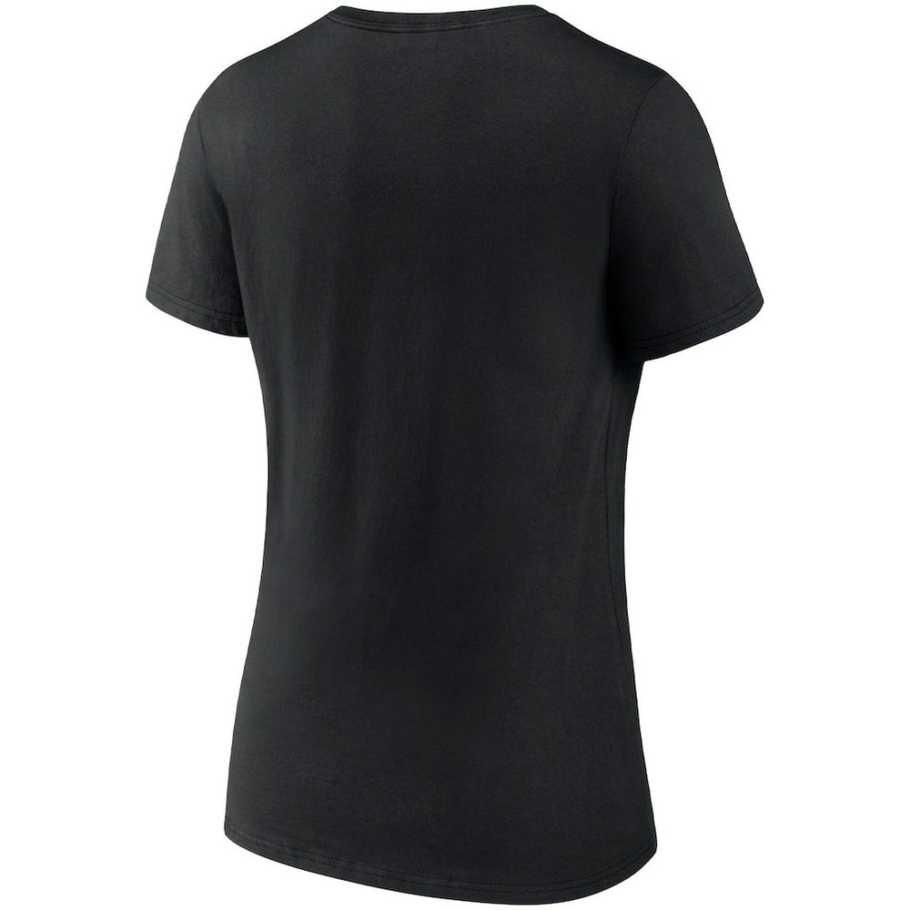 Boston Celtics Women's Hometown Collection 617 V-Neck T-Shirt Black - NBA