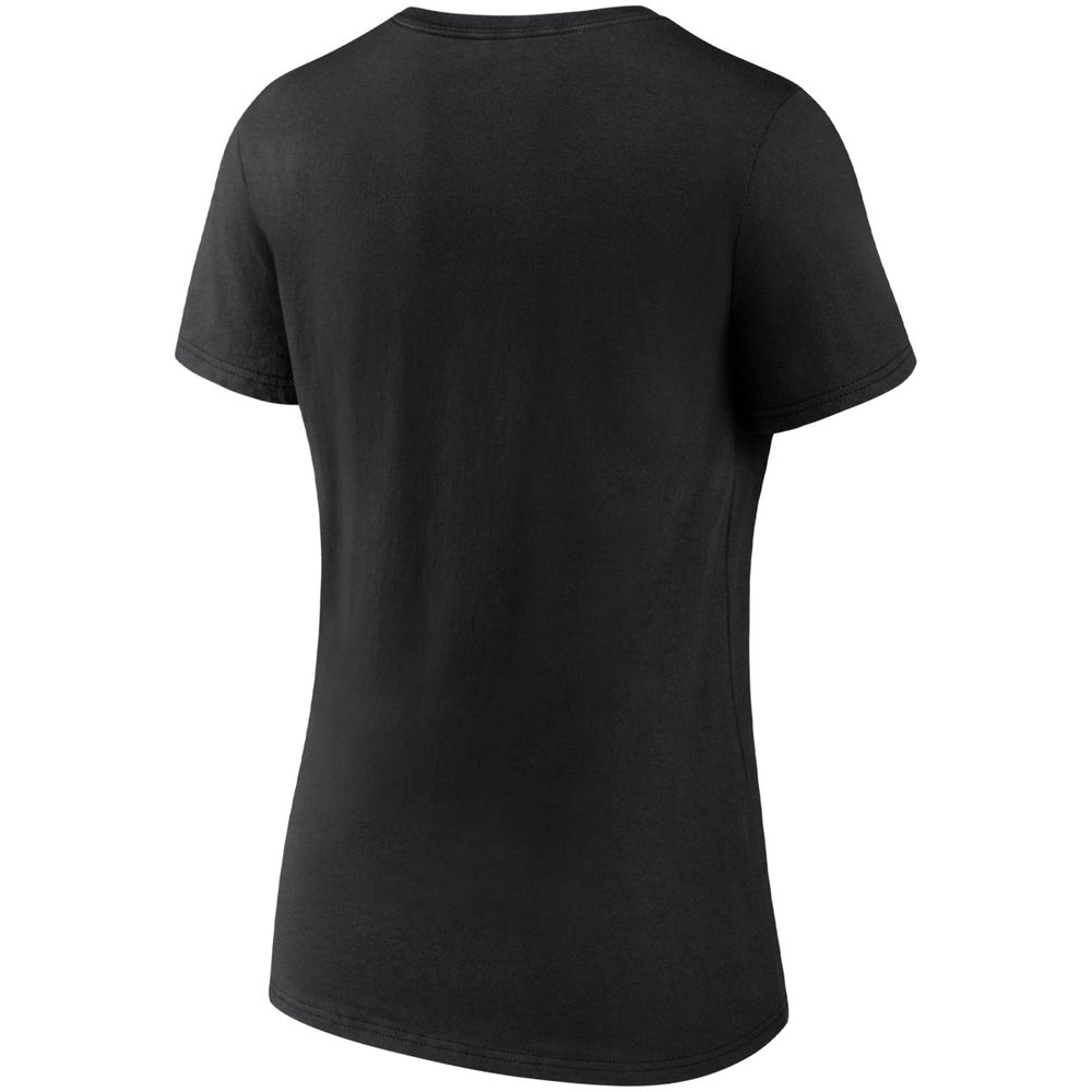 Miami Heat Women's Hometown Collection Vice City V-Neck T-Shirt Black - NBA