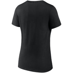 Miami Heat Women's Hometown Collection Vice City V-Neck T-Shirt Black - NBA