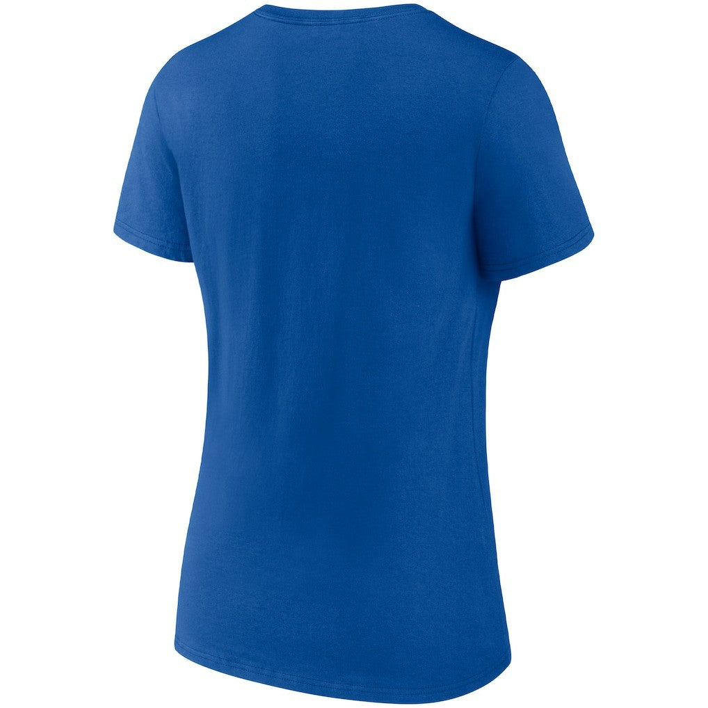 Philadelphia 76ers Women's Hometown Collection Broad Street Ballers V-Neck T-Shirt Royal - NBA
