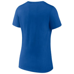 Dallas Mavericks Women's Hometown Collection All In V-Neck T-Shirt Blue - NBA