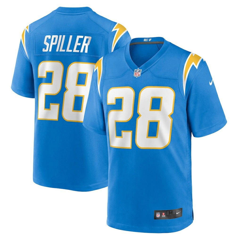Isaiah Spiller Los Angeles Chargers Game Jersey Powder Blue | Nike for Sale