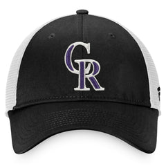 Colorado Rockies Fanatics Cooperstown Collection Core Trucker Snapback Hat - MLB