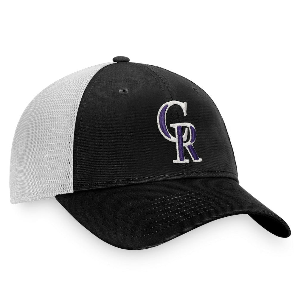 Colorado Rockies Fanatics Cooperstown Collection Core Trucker Snapback Hat - MLB