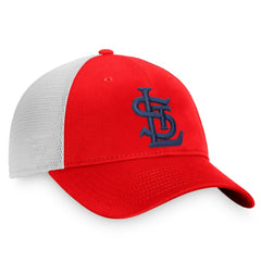 St. Louis Cardinals Fanatics Cooperstown Collection Core Trucker Snapback Hat - MLB