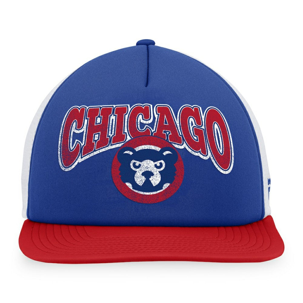 Chicago Cubs Fanatics Heritage Foam Front Trucker Snapback Hat - MLB