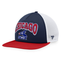 Chicago White Sox Fanatics Heritage Foam Front Trucker Snapback Hat - MLB
