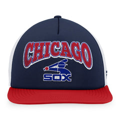 Chicago White Sox Fanatics Heritage Foam Front Trucker Snapback Hat - MLB