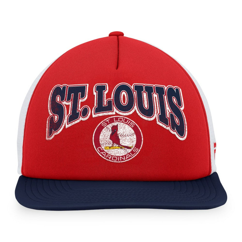 St. Louis Cardinals Fanatics Heritage Foam Front Trucker Snapback Hat - MLB