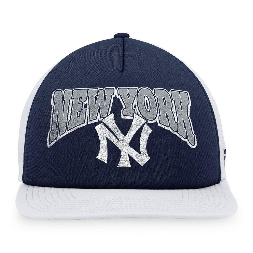 New York Yankees Fanatics Heritage Foam Front Trucker Snapback Hat - MLB