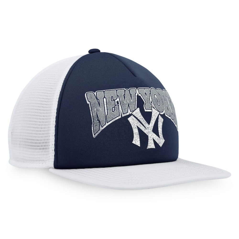New York Yankees Fanatics Heritage Foam Front Trucker Snapback Hat - MLB