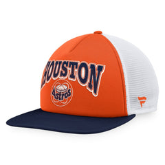 Houston Astros Fanatics Heritage Foam Front Trucker Snapback Hat - MLB