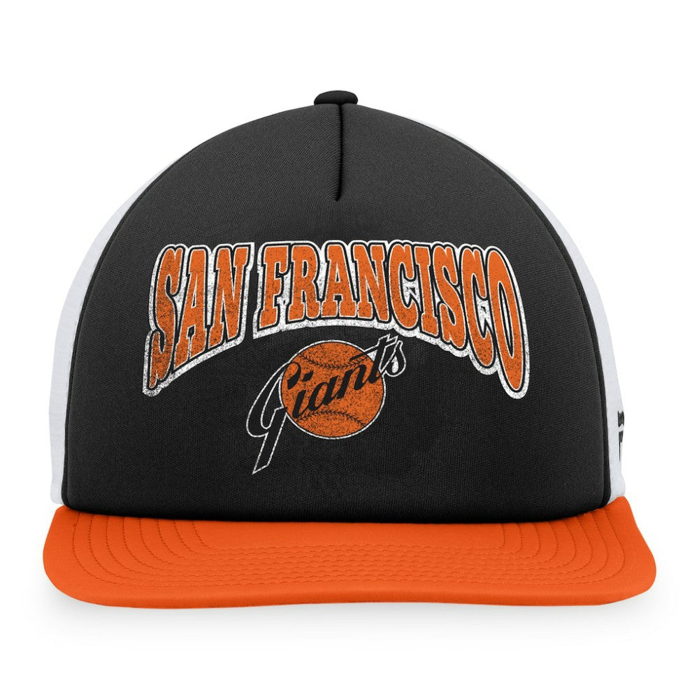San Francisco Giants Fanatics Heritage Foam Front Trucker Snapback Hat - MLB