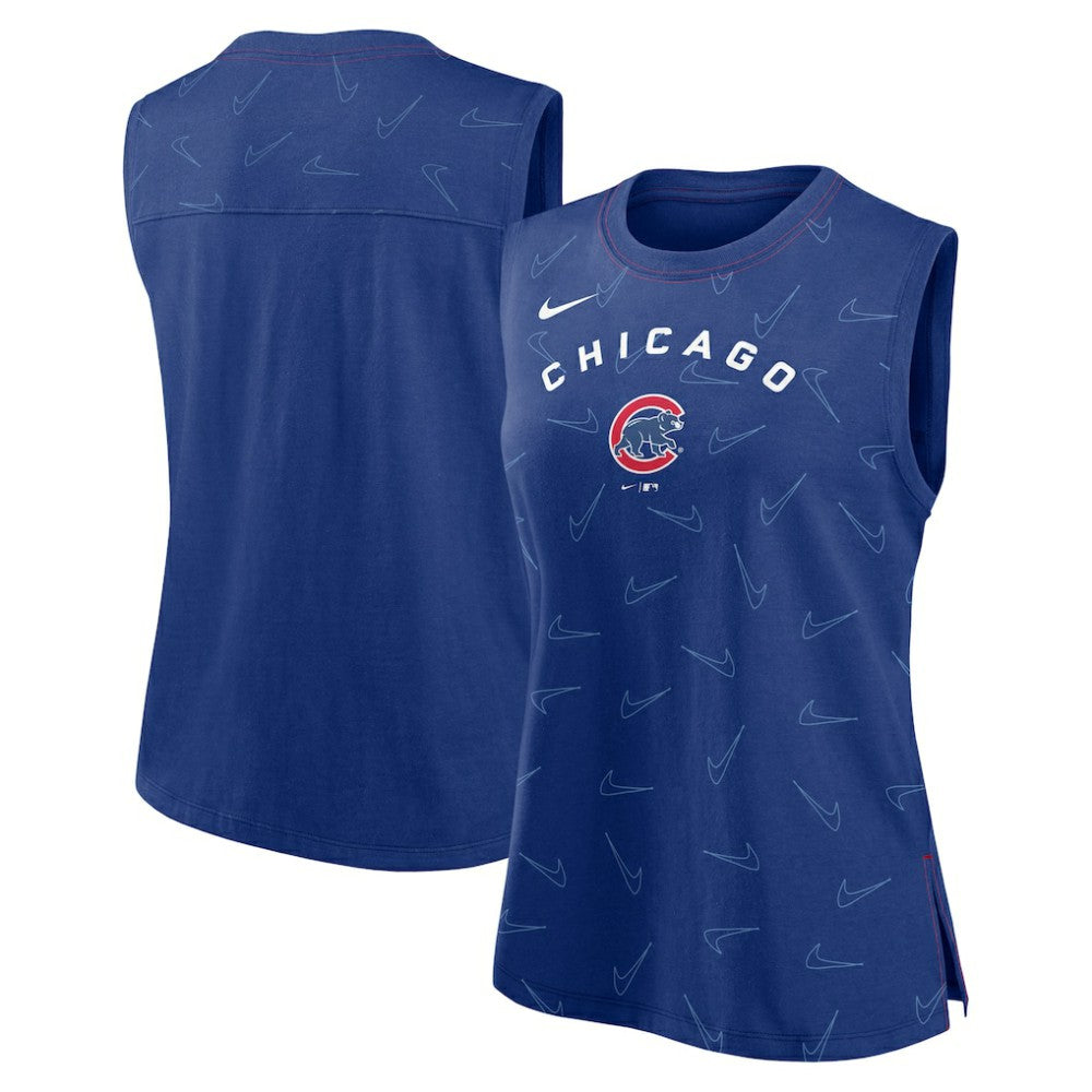 Chicago Cubs Nike Women's Muscle Play Tank Top - MLB