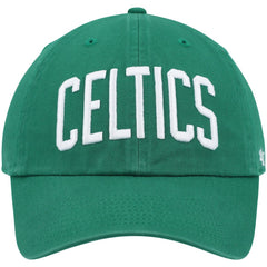 Boston Celtics '47 Clean Up Wordmark Adjustable Hat Kelly Green - NBA