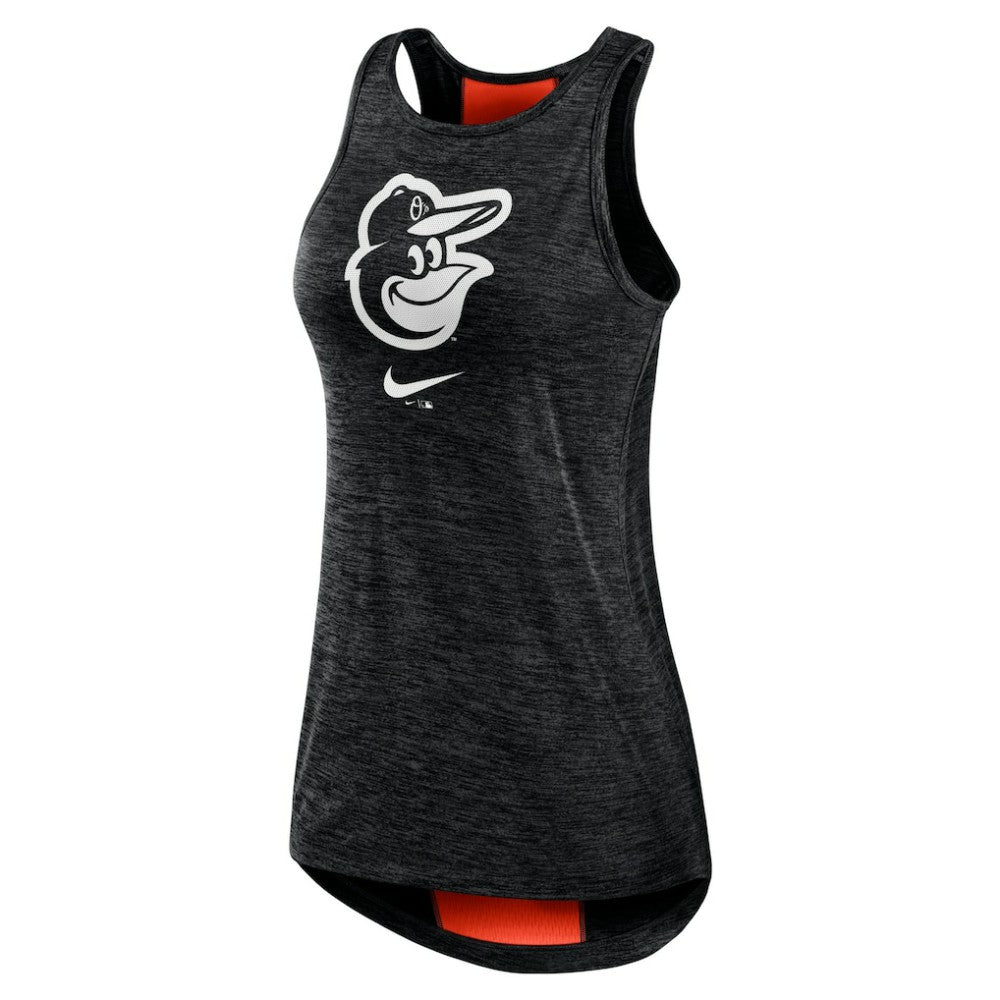 Baltimore Orioles Nike Women's Right Mix High Neck Tank Top - MLB