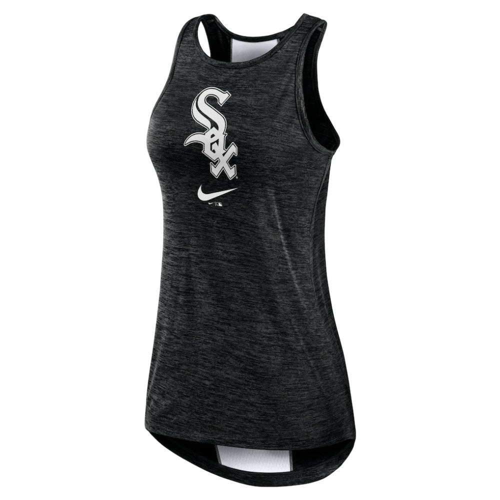 Chicago White Sox Nike Women's Dri-FIT Performance Right Mix High Neck Tank Top - MLB