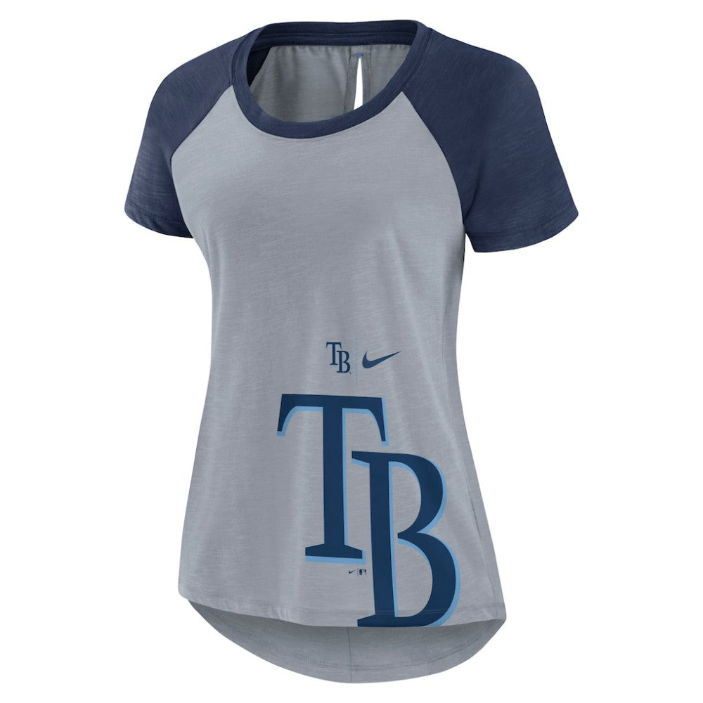 Tampa Bay Rays Nike Women's Summer Breeze Raglan Fashion T-Shirt - MLB