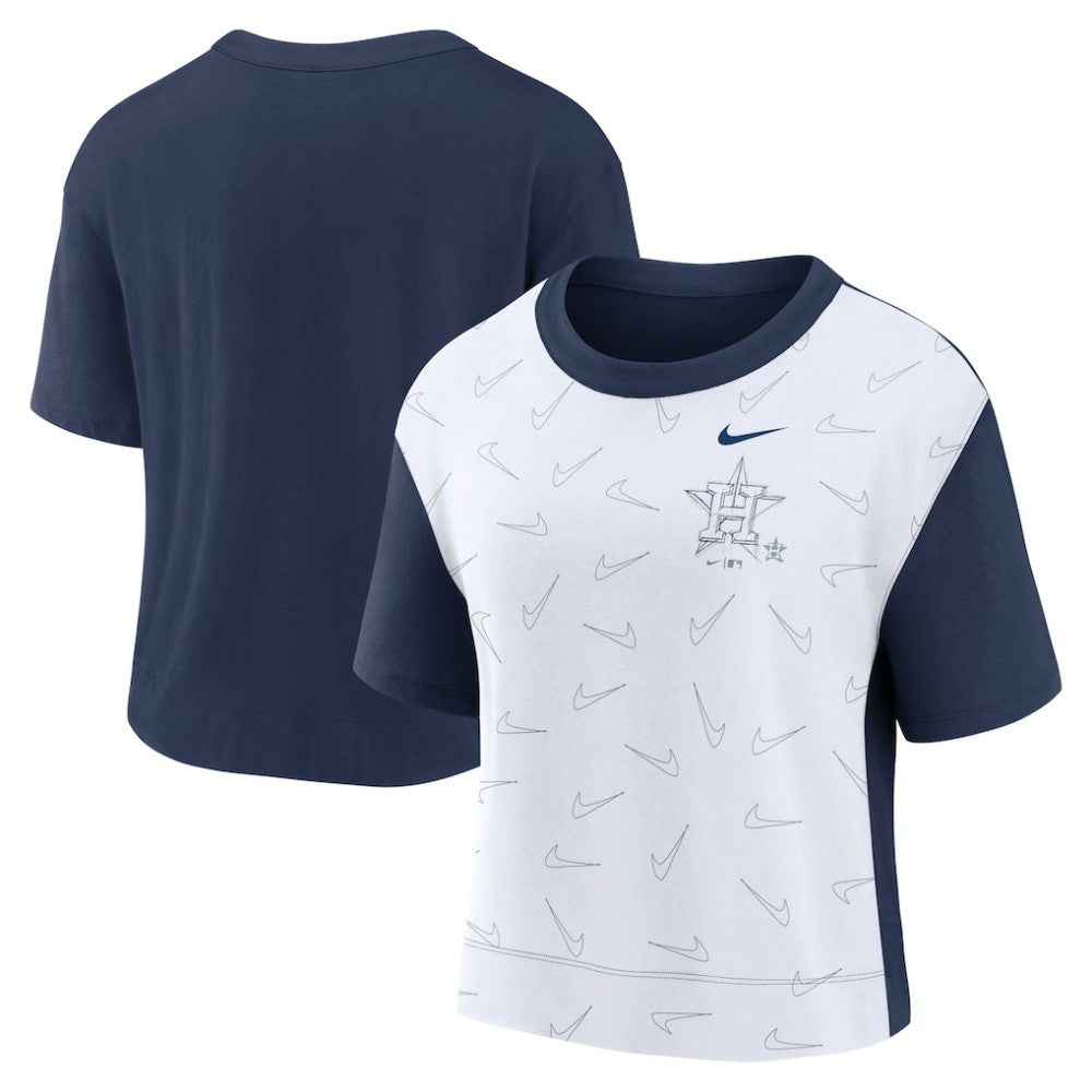 Houston Astros Nike Women's Line Up High Hip Fashion T-Shirt - MLB