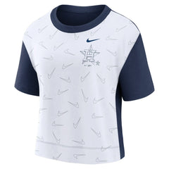 Houston Astros Nike Women's Line Up High Hip Fashion T-Shirt - MLB