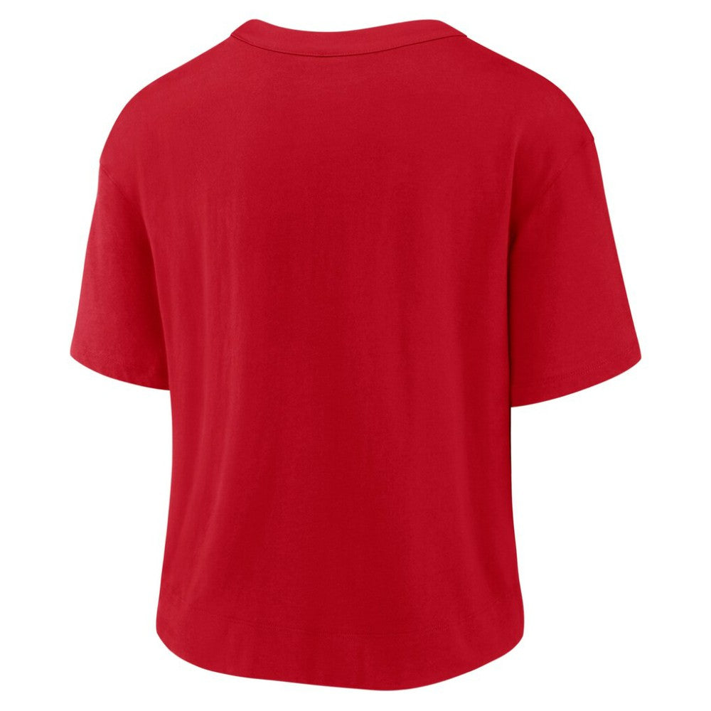 St. Louis Cardinals Nike Women's Line Up High Hip Fashion T-Shirt - MLB