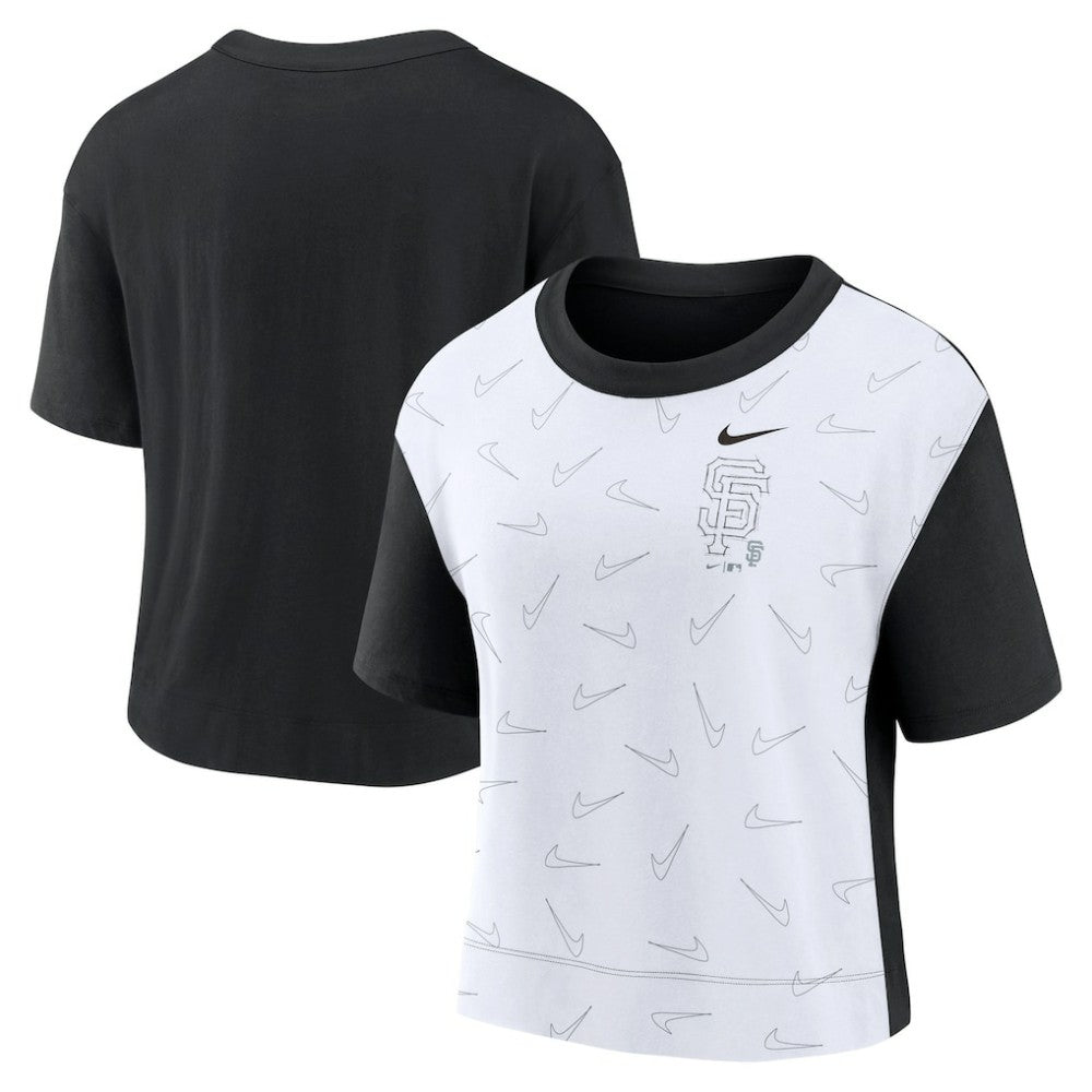 San Francisco Giants Nike Women's Line Up High Hip Fashion T-Shirt - MLB
