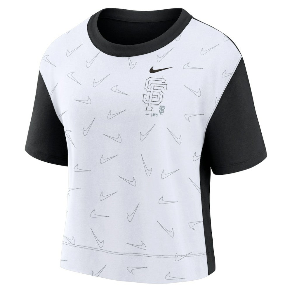 San Francisco Giants Nike Women's Line Up High Hip Fashion T-Shirt - MLB