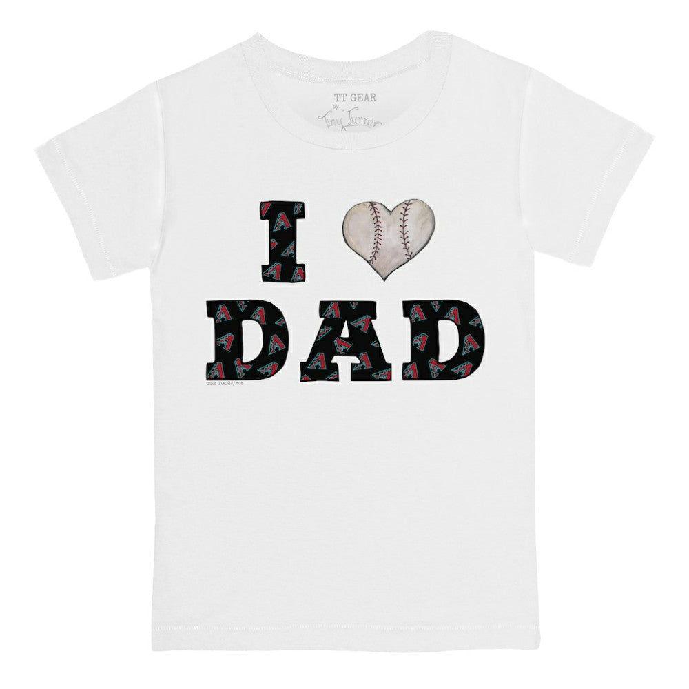 Arizona Diamondbacks Tiny Turnip Youth I Love Dad T-Shirt - MLB