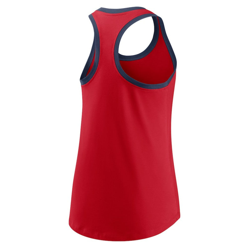 Washington Nationals Nike Women's Tech Tri-Blend Tank Top - MLB